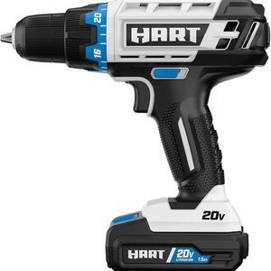 HART 20-Volt Cordless 3/8-inch Drill/Driver Kit (1) 20-Volt 1.5Ah Lithium-Ion Ba